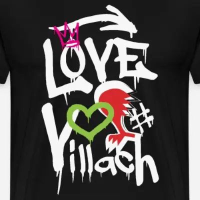 i-love-villach-bw-maenner-premium-t-shirt_design_8
