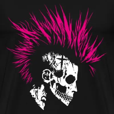 punk-rock-skulls-maenner-premium-t-shirt_design_6