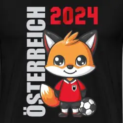 oesterreich-em-2024-fuchs-maenner-premium-t-shirt_13