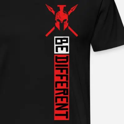 gym-be-different-maenner-premium-t-shirt_design_13