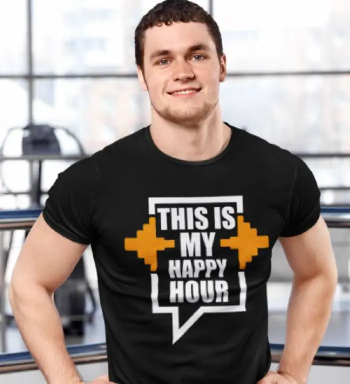 Happy Hour Gym T-Shirt