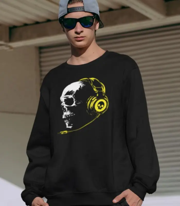 Headset Skull T-Shirt