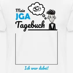 jga-tagebuch-braeutigam-maenner-premium-t-shirt_10