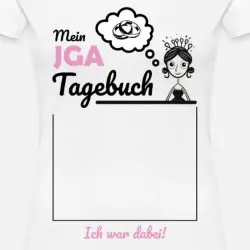 jga-tagebuch-braut-frauen-premium-t-shirt_9