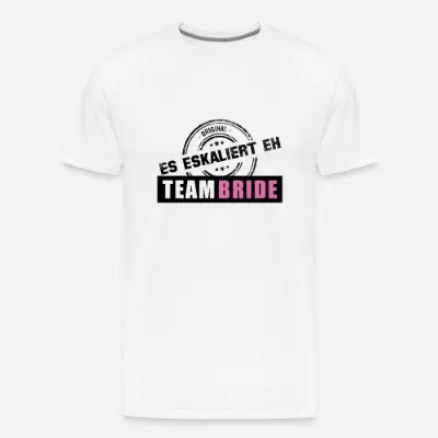 team-bride-to-be-dunkel-maenner-premium-t-shirt_0