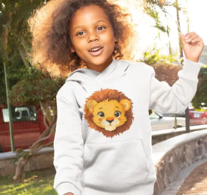 Löwe Kinder-Pullover