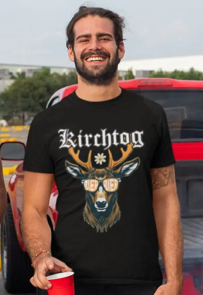 Hirsch Kirchtag  T-Shirt