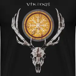 vikings-deer-maenner-premium-t-shirt_13