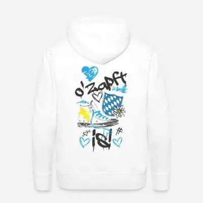 graffiti-sneaker-o-zapft-is-dunkel-maenner-premium-hoodie_product_4