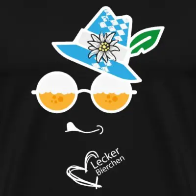 lecker-bierchen-maenner-premium-t-shirt_design_8