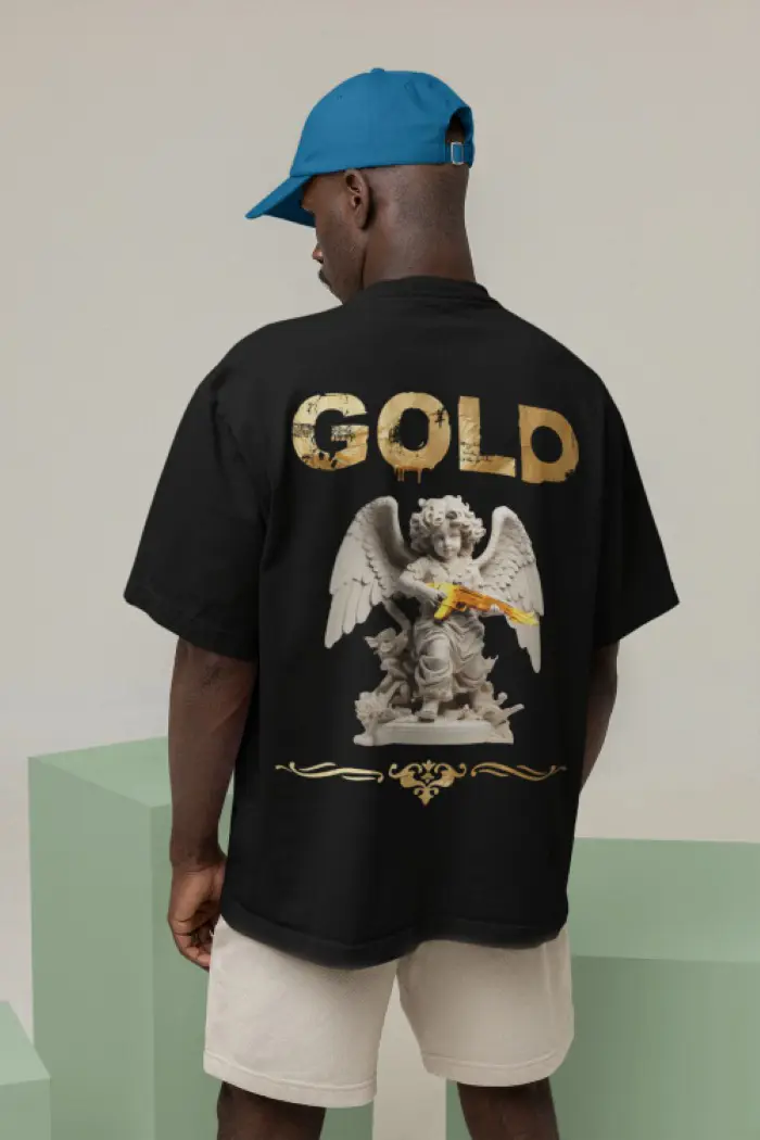Gold Oversize T-Shirt