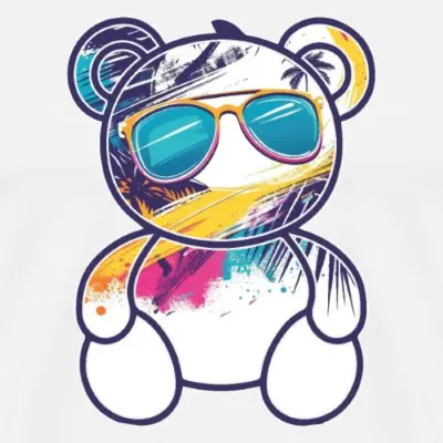 summer-vibes-teddy-maenner-premium-t-shirt_design_1